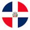 Drapeau de Republica Dominicană ()
