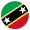 Drapeau de Saint Kitts și Nevis ()